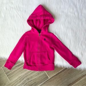 Ralph Lauren Pink Hooded Jacket